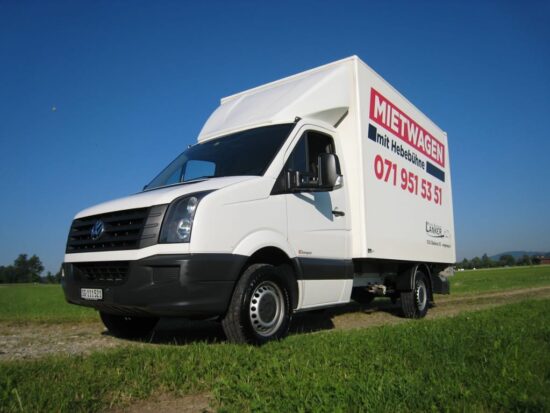 Vermietung Zügelwagen - Westgarage Lanker AG 1